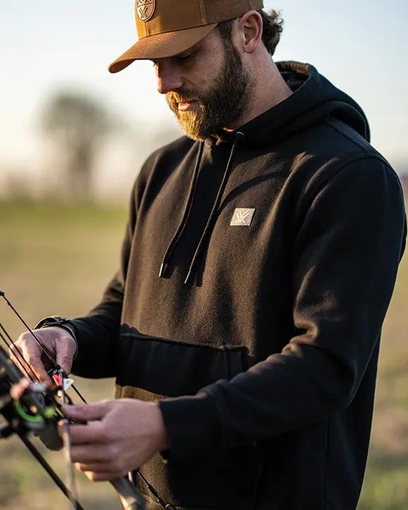 Vortex Men's Heavyweight Hoodie - Image 2