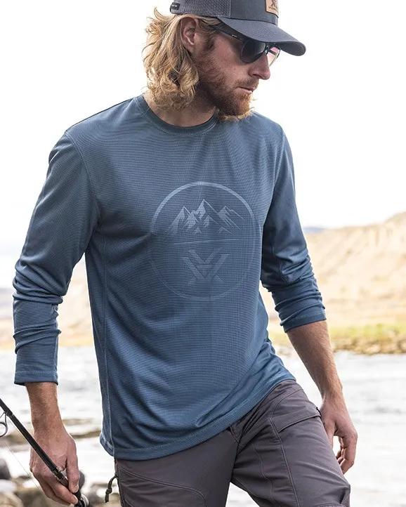Three Peaks Performance Grid Long Sleeve Shirt - Image 2