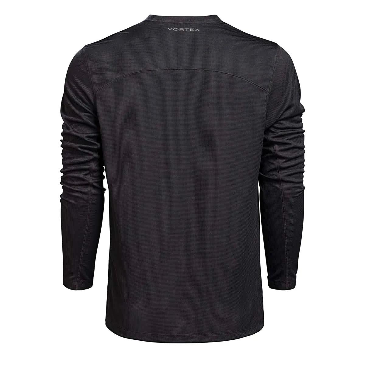 Core Logo Performance Grid Long Sleeve Shirt - Image 3