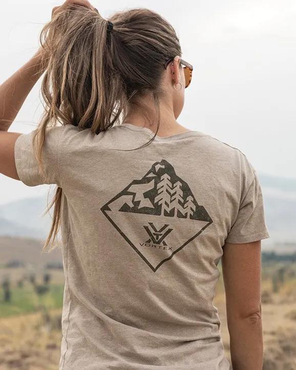 Women's Mountain Diamond Short Sleeve T-Shirt - Image 2