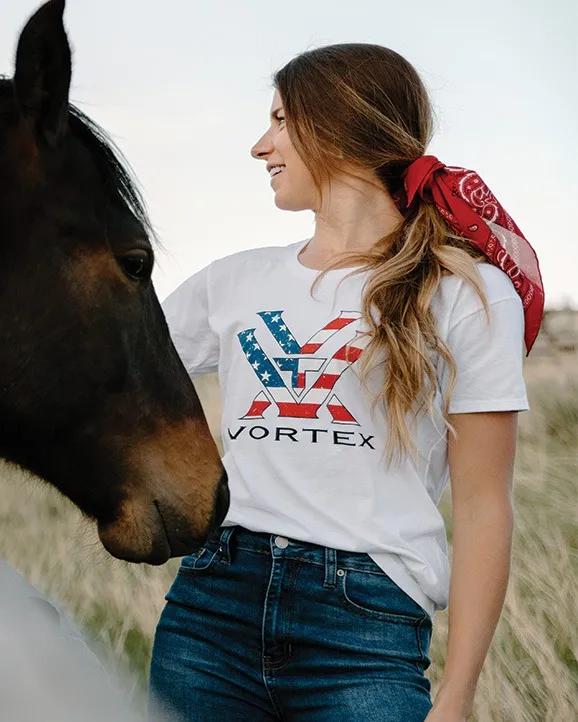 Women's Stars and Stripes T-Shirt - Image 2