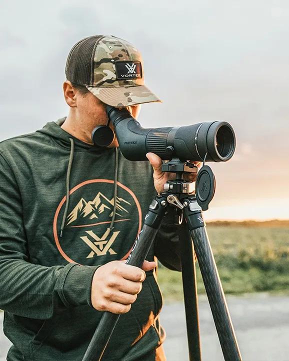 Vortex Crossfire HD 16-48x65 Spotting Scope|Angled - Image 7