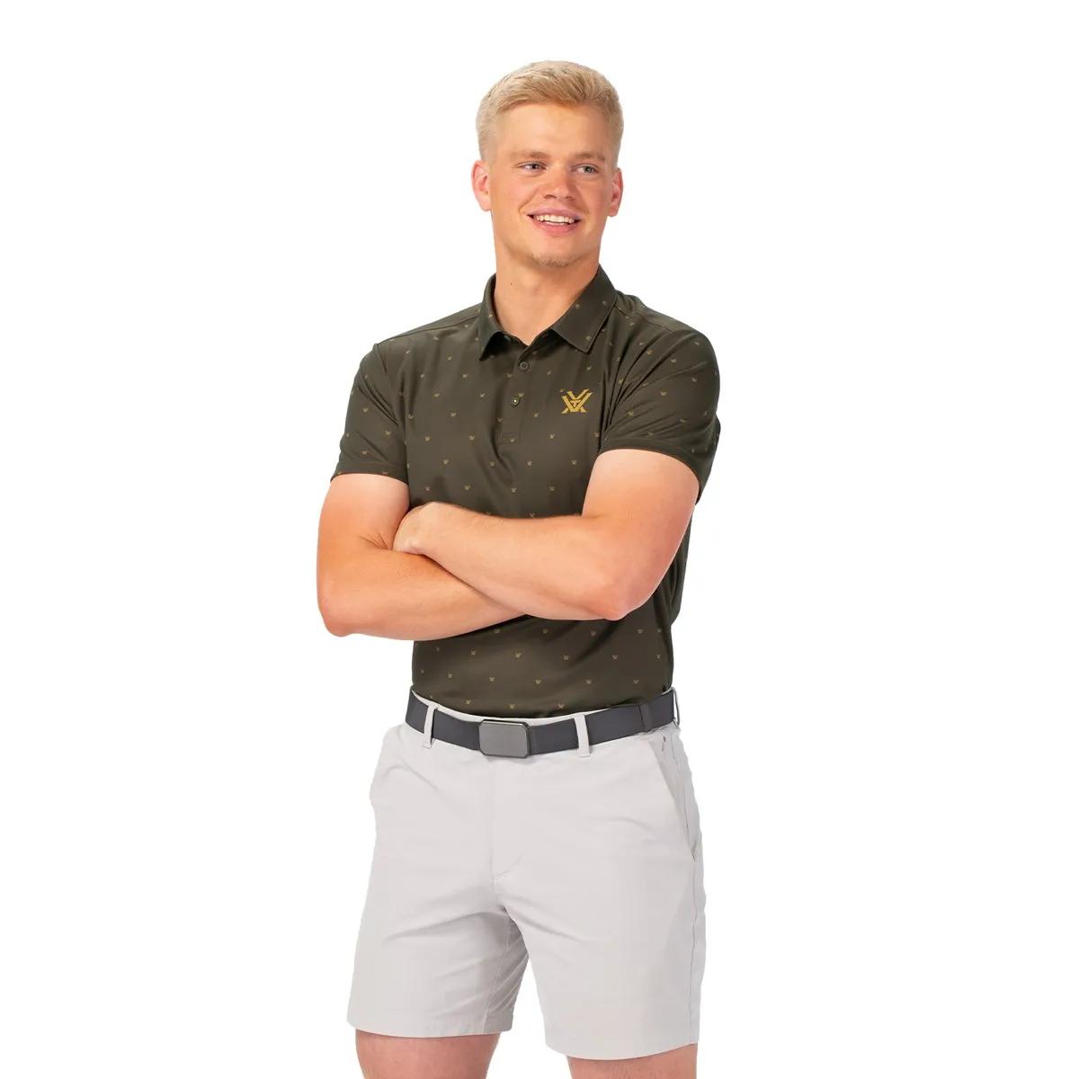 Axis Ridge Pattern Polo - Image 6